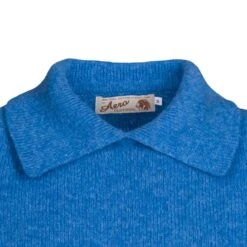 1920's Eton Collared Sports Sweater: Dusty Blue -Popular Clothing Store 1920 s eton collared sports sweater dusty blue 2