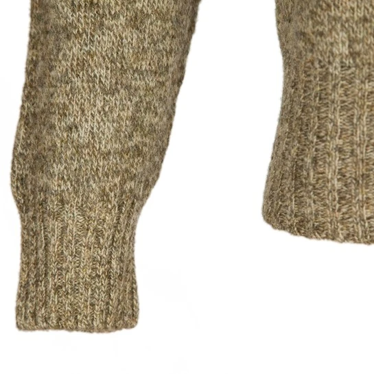 1920's Eton Collared Sports Sweater: Mushroom 3 1920's Eton Collared Sports Sweater: Mushroom - Image 3