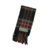 Aero/Lochcarron Tartan Wool Scarf: Stewart Black