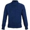 Cashmere & Merino 'Cairngorm' Ski Sweater: Deep Blue