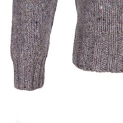 Cashmere & Merino 'Cairngorm' Ski Sweater: Grey -Popular Clothing Store cashmere merino cairngorm ski sweater grey 2