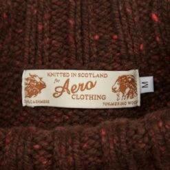 Cashmere & Merino 'Cairngorm' Ski Sweater: Mahogany -Popular Clothing Store cashmere merino cairngorm ski sweater mahogany 4