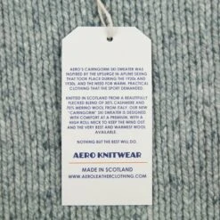 Cashmere & Merino 'Cairngorm' Ski Sweater: Pale Grey -Popular Clothing Store cashmere merino cairngorm ski sweater pale grey 5