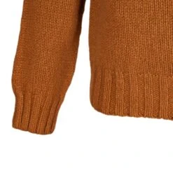 Cashmere & Merino 'Cairngorm' Ski Sweater: Rust -Popular Clothing Store cashmere merino cairngorm ski sweater rust 2