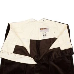 CC41 Corduroy Trousers: Brown -Popular Clothing Store cc41 corduroy trousers brown 3