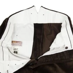 CC41 Corduroy Trousers: Brown (Made By Bookster) -Popular Clothing Store cc41 corduroy trousers brown made by bookster 3