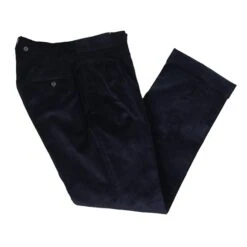 CC41 Corduroy Trousers: Navy (Made By Bookster)