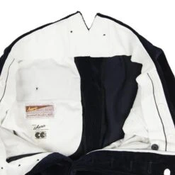 CC41 Corduroy Trousers: Navy (Made By Bookster) -Popular Clothing Store cc41 corduroy trousers navy made by bookster 3