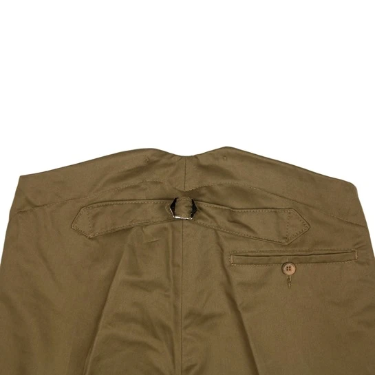 CC41 Heavy Cotton Trousers: Khaki 3 CC41 Heavy Cotton Trousers: Khaki - Image 3