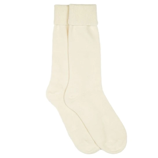 CC41 Wool Socks - Cream 1 CC41 Wool Socks - Cream