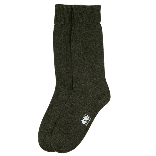 CC41 Wool Socks - Dark Green 2 CC41 Wool Socks - Dark Green - Image 2