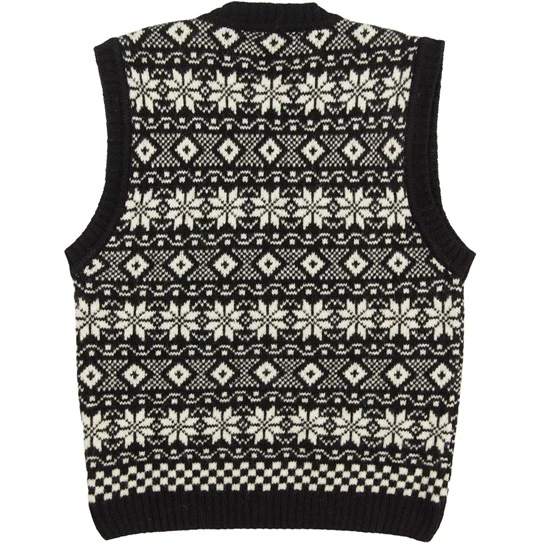 Classic 1940's Fair Isle: Monochrome 2 Classic 1940's Fair Isle: Monochrome - Image 2