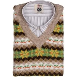 Classic 1940's Fair Isle: Snowflake -Popular Clothing Store classic 1940 s fair isle snowflake 4