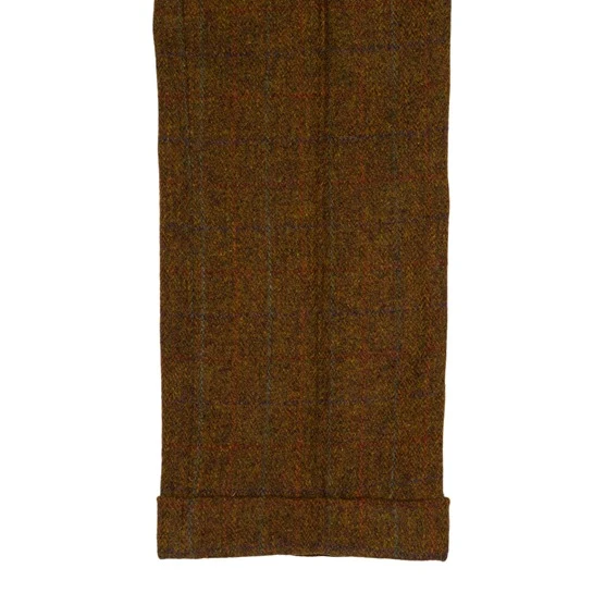 END OF LINE/CLEARANCE Harris Tweed Trousers: Autumn Window Pane 5 END OF LINE/CLEARANCE Harris Tweed Trousers: Autumn Window Pane - Image 5