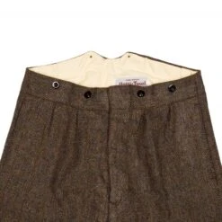 Popular Clothing Store -Popular Clothing Store end of line clearance harris tweed trousers north sea herringbone 1