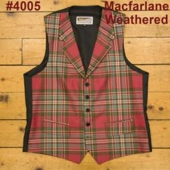 END OF LINE/CLEARANCE Lochcarron Tartan Waistcoats (Size 40) -Popular Clothing Store end of line clearance lochcarron tartan waistcoats size 40 4