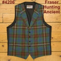 END OF LINE/CLEARANCE Lochcarron Tartan Waistcoats (Size 42) -Popular Clothing Store end of line clearance lochcarron tartan waistcoats size 42 5