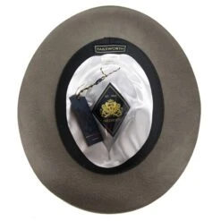 Felt Trilby Hat: Grey -Popular Clothing Store felt trilby hat grey 2