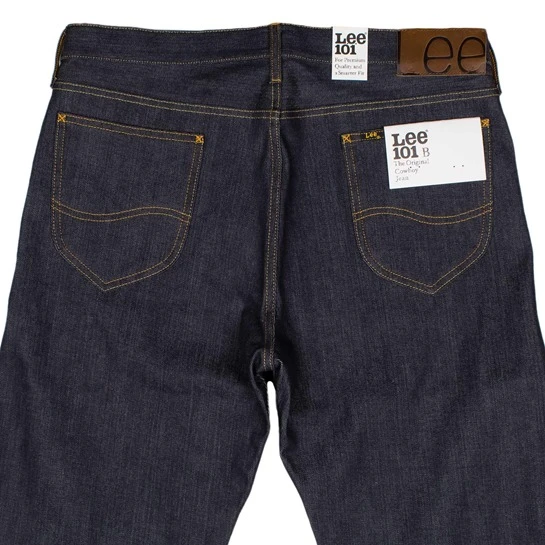 Lee 101B Jeans: Dry 14oz 4 Lee 101B Jeans: Dry 14oz - Image 4