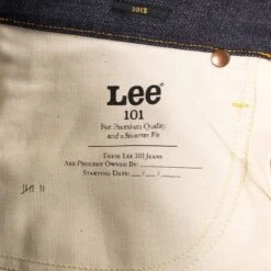 Lee 101z Jeans: Dry 14oz -Popular Clothing Store lee 101z jeans dry 14oz 6