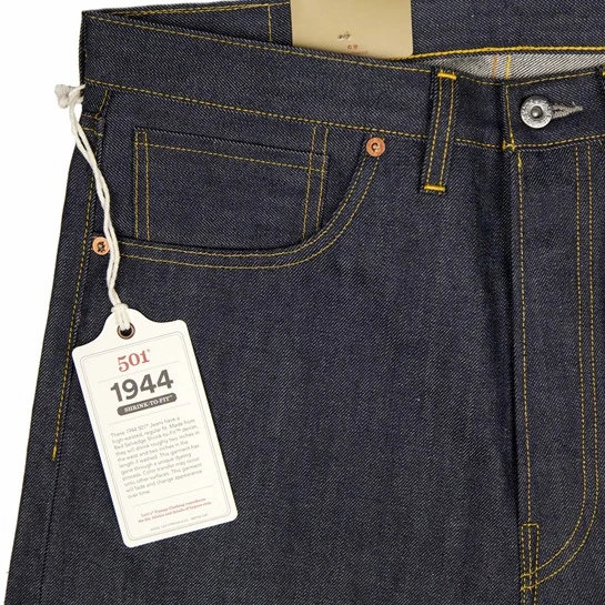 Levi's® LVC 1944 501's® Japanese Selvedge Denim (Made In Japan) 4 Levi's® LVC 1944 501's® Japanese Selvedge Denim (Made In Japan) - Image 4