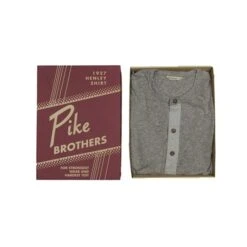 Pike Brothers 1927 Henley Shirt: Grey 11 Pike Brothers 1927 Henley Shirt: Grey -Popular Clothing Store pike brothers 1927 henley shirt grey 5