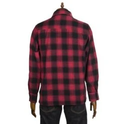 Pike Brothers 1937 Roamer Shirt Red Check Flannel -Popular Clothing Store pike brothers 1937 roamer shirt red check flannel 2