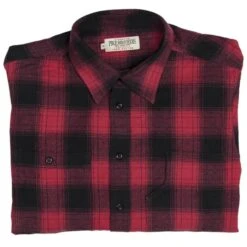 Pike Brothers 1937 Roamer Shirt Red Check Flannel