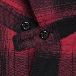Pike Brothers 1937 Roamer Shirt Red Check Flannel -Popular Clothing Store pike brothers 1937 roamer shirt red check flannel 3