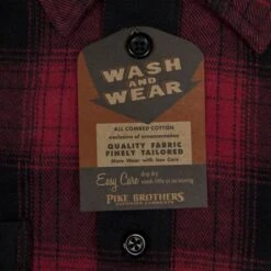 Pike Brothers 1937 Roamer Shirt Red Check Flannel -Popular Clothing Store pike brothers 1937 roamer shirt red check flannel 6