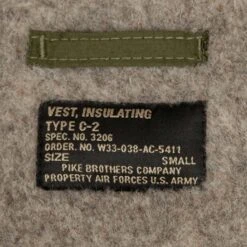 Pike Brothers 1942 C-2 Vest: Olive -Popular Clothing Store pike brothers 1942 c 2 vest olive 5