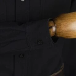 Pike Brothers 1943 CPO Shirt: Pitch Black -Popular Clothing Store pike brothers 1943 cpo shirt pitch black 5