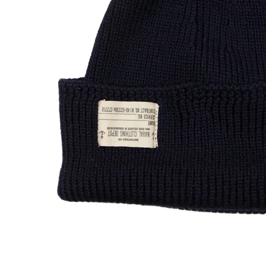 Pike Brothers 1943 USN Watch Cap: Navy 3 Pike Brothers 1943 USN Watch Cap: Navy - Image 3