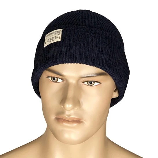 Pike Brothers 1943 USN Watch Cap: Navy 4 Pike Brothers 1943 USN Watch Cap: Navy - Image 4