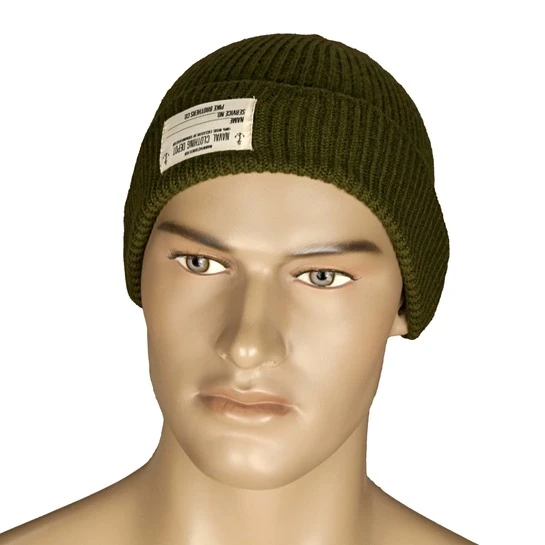 Pike Brothers 1943 USN Watch Cap: Olive 4 Pike Brothers 1943 USN Watch Cap: Olive - Image 4