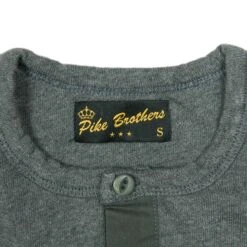 Pike Brothers 1954 Utility Shirt: Grey -Popular Clothing Store pike brothers 1954 utility shirt grey 2
