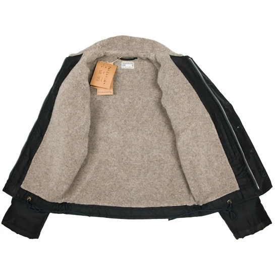 Pike Brothers US Type N-1 Deck Jacket: Waxed Navy 6 Pike Brothers US Type N-1 Deck Jacket: Waxed Navy - Image 6