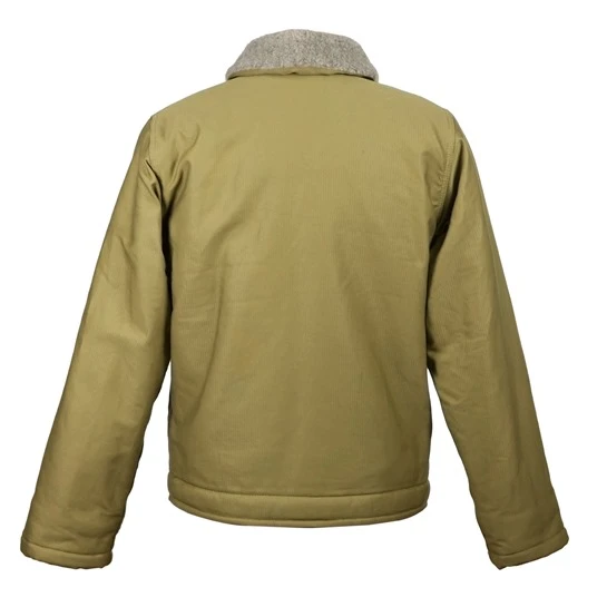 Pike Brothers US Type N-1 Whipcord Deck Jacket: Olive 2 Pike Brothers US Type N-1 Whipcord Deck Jacket: Olive - Image 2