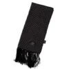 Tootal Polka Dot Silk Scarf: Black