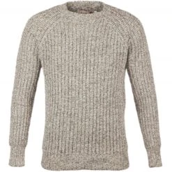 "Trawlerman" Crew Neck Sweater: Herdwick